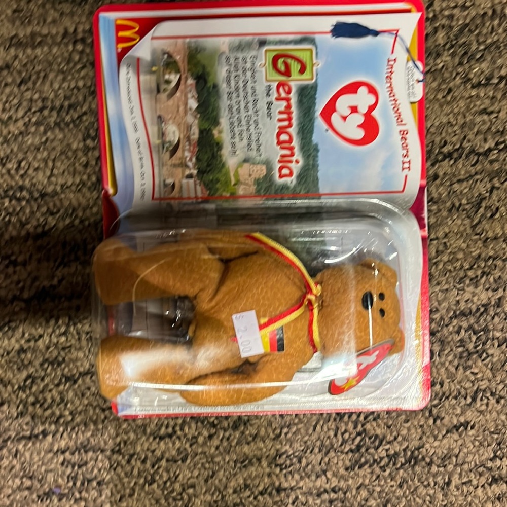 rare Germania beanie bear